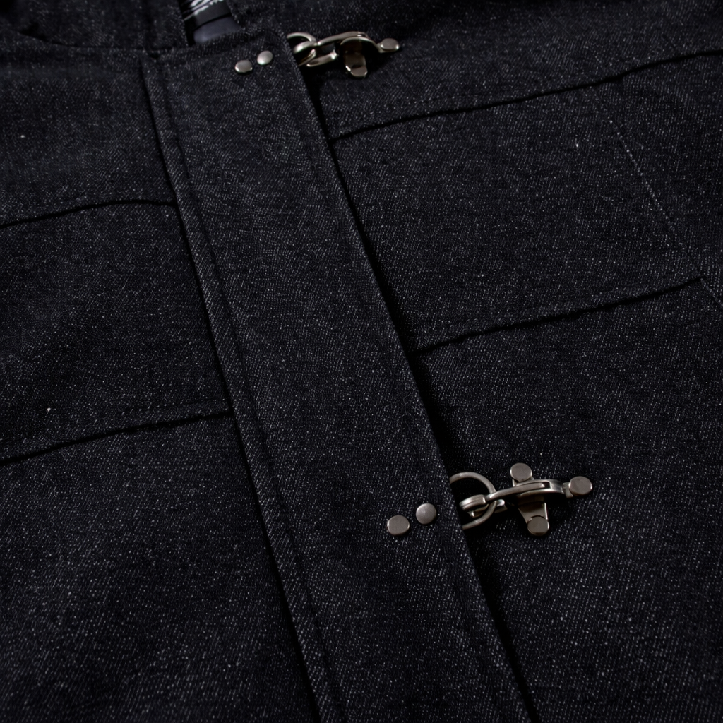 DENIM CLASP WORKWEAR BOMBER JACKET