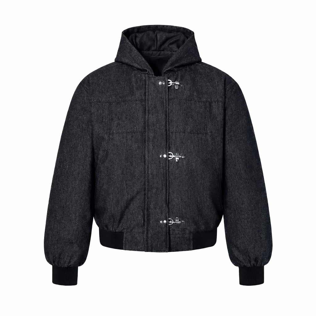 DENIM CLASP WORKWEAR BOMBER JACKET