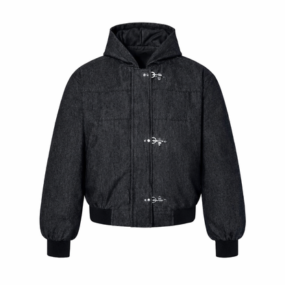 DENIM CLASP WORKWEAR BOMBER JACKET