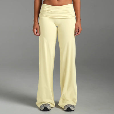 Soft Stretch Fold-over Pants