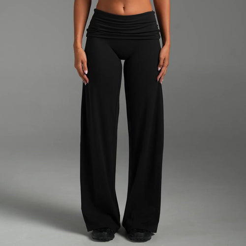 Soft Stretch Fold-over Pants