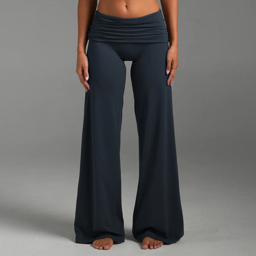 Soft Stretch Fold-over Pants