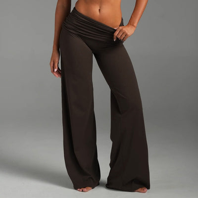 Soft Stretch Fold-over Pants