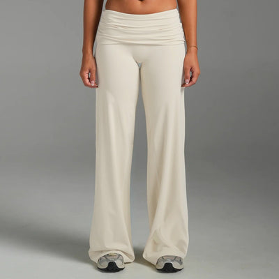 Soft Stretch Fold-over Pants