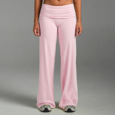 Soft Stretch Fold-over Pants