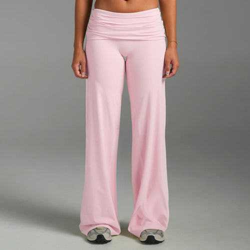 Soft Stretch Fold-over Pants