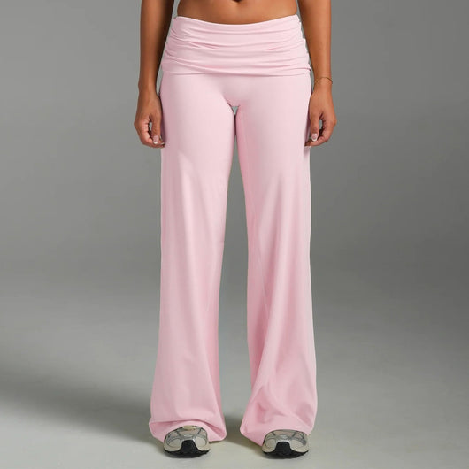Soft Stretch Fold-over Pants
