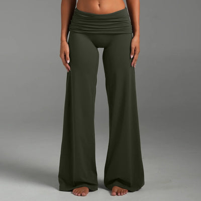 Soft Stretch Fold-over Pants