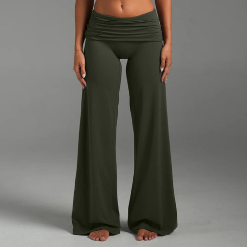 Soft Stretch Fold-over Pants