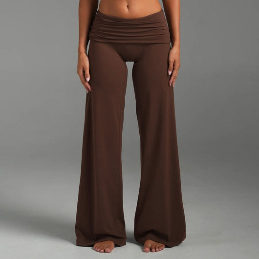Soft Stretch Fold-over Pants