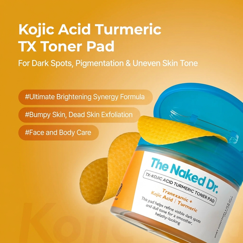 Kojic Acid TX Brightening Toner Pads