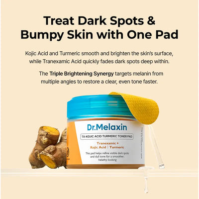 Kojic Acid TX Brightening Toner Pads